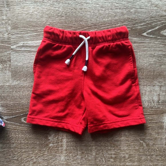 Cat & Jack Patriotic Tie Dye Pocket Tee and Red Shorts Set size 2T - Picture 8 of 10